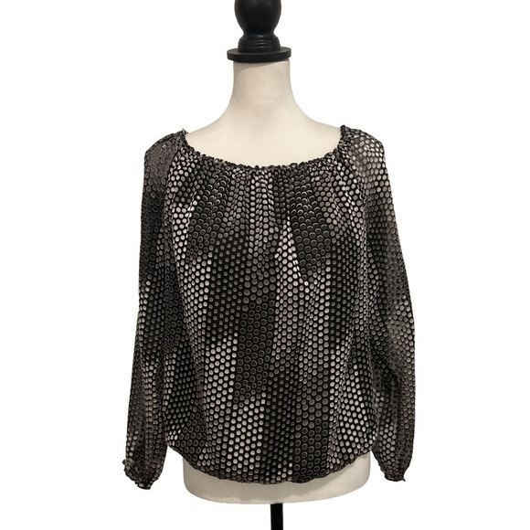 White House Black Market Tops - White House Black Market off the shoulder  blouse. Medium